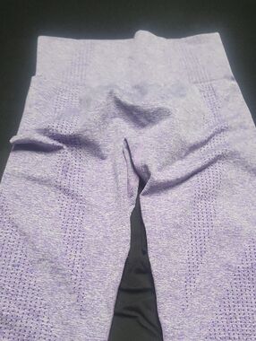 Seamless Lavender Workout Leggings Gym Shark Like Seemless Sexy